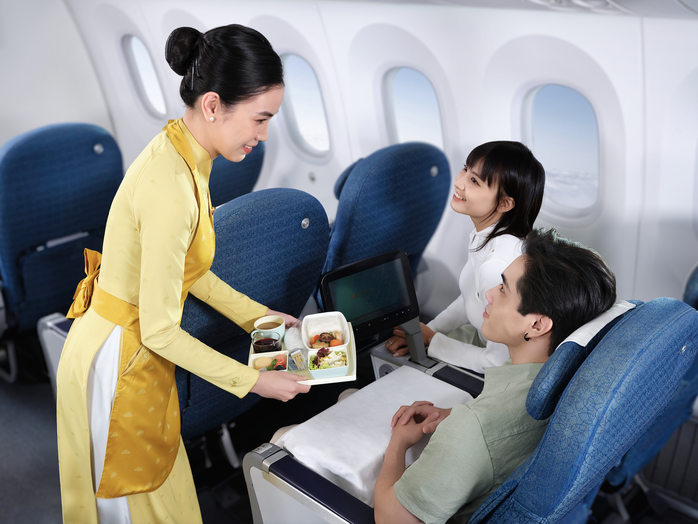 Vietnam Airlines tiếp tục khẳng định "Thương hiệu quốc gia" cho dịch vụ vận tải hàng không- Ảnh 2. Vietnam Airlines tiếp tục khẳng định "Thương hiệu quốc gia" cho dịch vụ vận tải hàng không- Ảnh 2.
