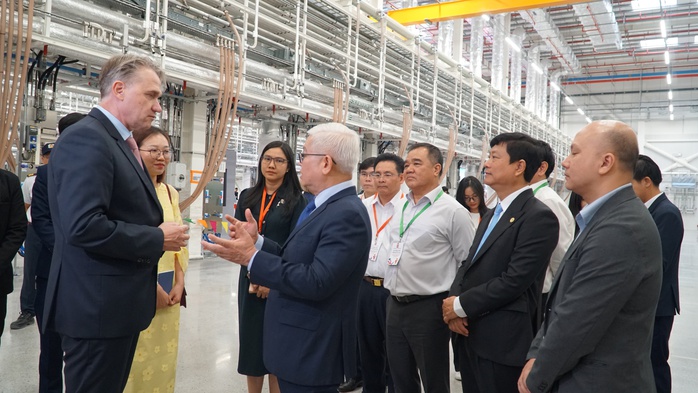 Nhà máy hơn 1,3 tỉ USD ở Bình Dương chính thức vận hành thử- Ảnh 2. Nhà máy hơn 1,3 tỉ USD ở Bình Dương chính thức vận hành thử- Ảnh 2.