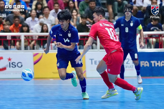 Thắng Thái Lan, futsal Việt Nam vào bán kết Đông Nam Á với ngôi đầu bảng- Ảnh 2. Thắng Thái Lan, futsal Việt Nam vào bán kết Đông Nam Á với ngôi đầu bảng- Ảnh 2.