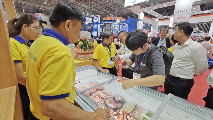 Xuất khẩu thủy sản sang Mỹ kỳ vọng tăng trưởng tích cực trong thời gian tới. Ảnh: NGỌC ÁNH Xuất khẩu thủy sản sang Mỹ kỳ vọng tăng trưởng tích cực trong thời gian tới. Ảnh: NGỌC ÁNH