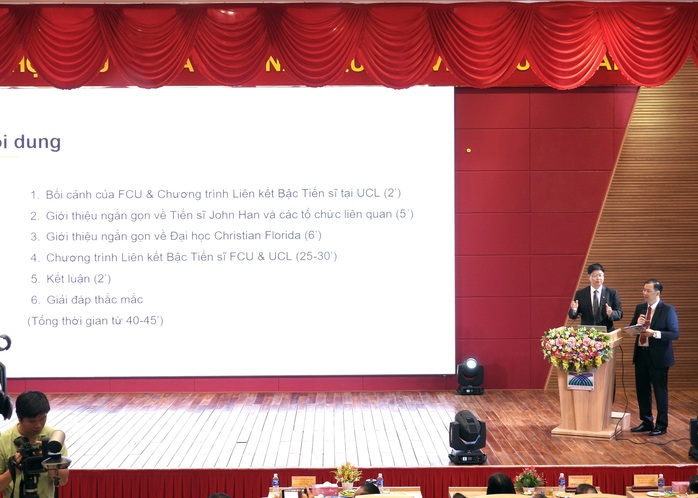 Trường ĐH Cửu Long liên kết đào tạo tiến sĩ với ĐH Florida Christian- Ảnh 2. Trường ĐH Cửu Long liên kết đào tạo tiến sĩ với ĐH Florida Christian- Ảnh 2.