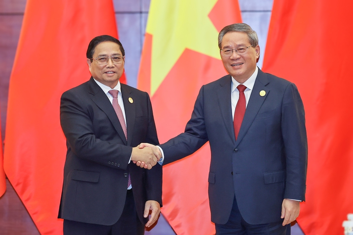 Thủ tướng Phạm Minh Chính hội đàm Thủ tướng Trung Quốc Lý Cường- Ảnh 1. Thủ tướng Phạm Minh Chính hội đàm Thủ tướng Trung Quốc Lý Cường- Ảnh 1.