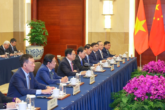 Thủ tướng Phạm Minh Chính hội đàm Thủ tướng Trung Quốc Lý Cường- Ảnh 5. Thủ tướng Phạm Minh Chính hội đàm Thủ tướng Trung Quốc Lý Cường- Ảnh 5.