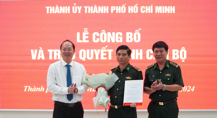 Bộ đội Biên phòng TP HCM có tân Bí thư Đảng ủy- Ảnh 1. Bộ đội Biên phòng TP HCM có tân Bí thư Đảng ủy- Ảnh 1.