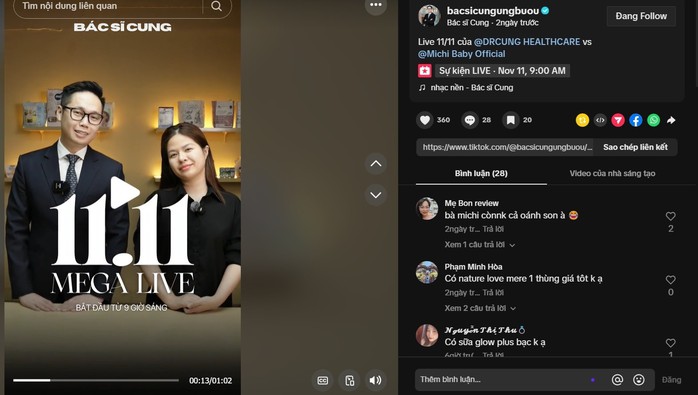 Một bác sĩ được đề cử là nhà bán hàng xuất sắc nhất trên TikTok- Ảnh 3. Một bác sĩ được đề cử là nhà bán hàng xuất sắc nhất trên TikTok- Ảnh 3.