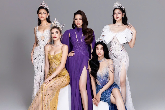 Trương Ngọc Ánh đọ sắc top 4 "Miss Earth 2023"- Ảnh 1. Trương Ngọc Ánh đọ sắc top 4 "Miss Earth 2023"- Ảnh 1.