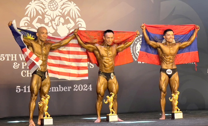 Thể hình Việt Nam bảo vệ thành công 8 ngôi vô địch thế giới- Ảnh 1. Thể hình Việt Nam bảo vệ thành công 8 ngôi vô địch thế giới- Ảnh 1.
