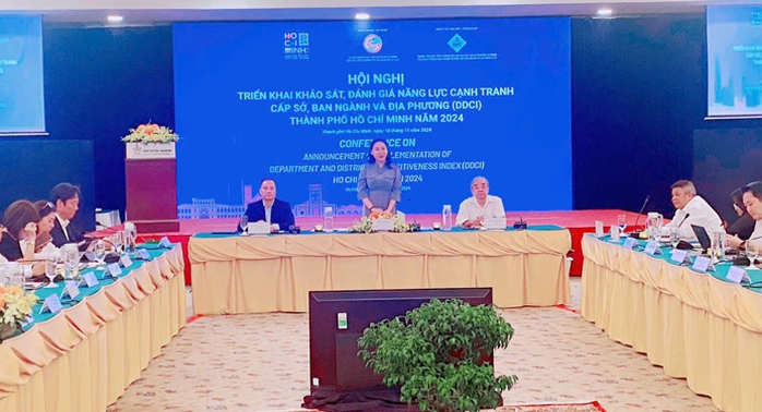 Tại hội nghị triển khai DDCI năm 2024 vừa qua, nhiều nội dung mới, sát với tình hình thực tế được làm rõ và phấn đấu hoàn thành Ảnh: PHAN ANH Tại hội nghị triển khai DDCI năm 2024 vừa qua, nhiều nội dung mới, sát với tình hình thực tế được làm rõ và phấn đấu hoàn thành Ảnh: PHAN ANH