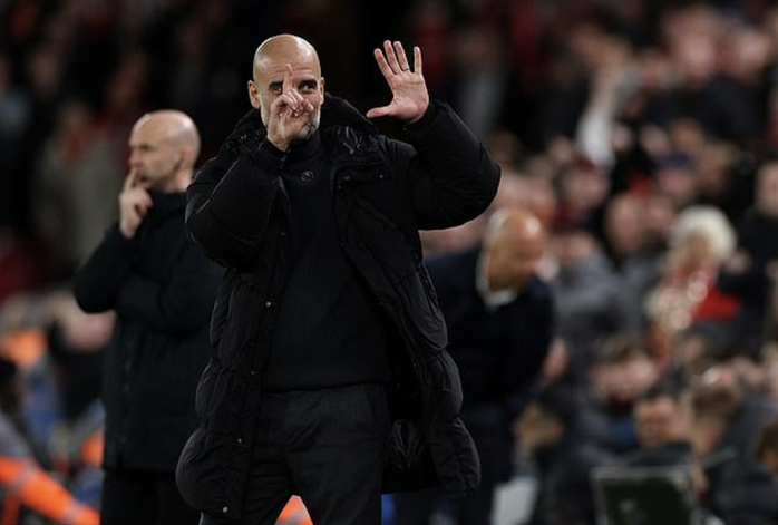 Pep Guardiola thừa nhận thất bại, Liverpool thắng bằng bí quyết gì?- Ảnh 1. Pep Guardiola thừa nhận thất bại, Liverpool thắng bằng bí quyết gì?- Ảnh 1.