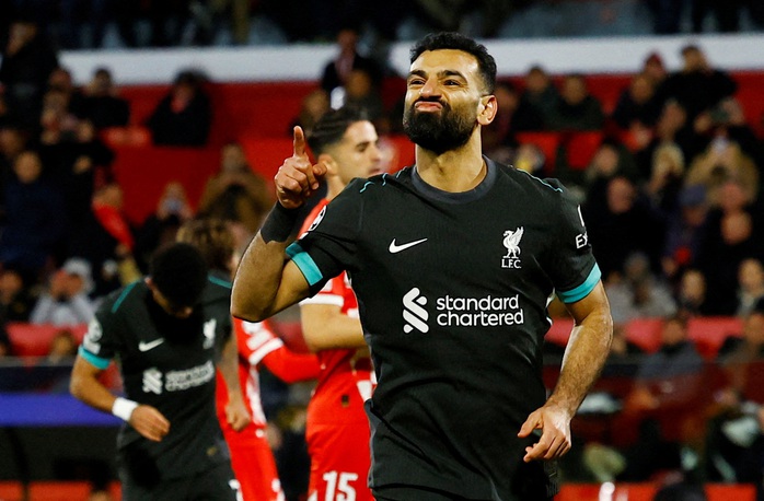 Salah lập kỷ lục, Liverpool toàn thắng ở Champions League- Ảnh 5. Salah lập kỷ lục, Liverpool toàn thắng ở Champions League- Ảnh 5.