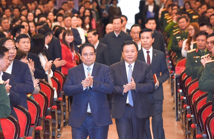 Thủ tướng Phạm Minh Chính dự Hội nghị toàn quốc về giáo dục quyền con ngườiẢnh: Nhật Bắc Thủ tướng Phạm Minh Chính dự Hội nghị toàn quốc về giáo dục quyền con ngườiẢnh: Nhật Bắc