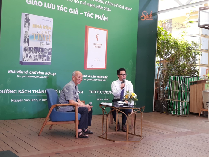 Giao lưu cùng tác giả "Nhà văn và chữ tình gởi lại"- Ảnh 4. Giao lưu cùng tác giả "Nhà văn và chữ tình gởi lại"- Ảnh 4.