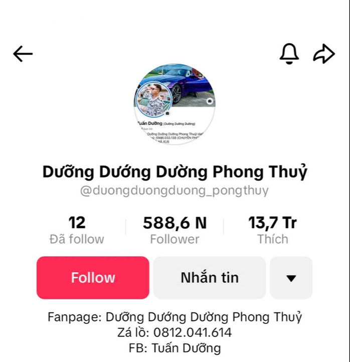 Phạt "hot" Tiktoker "Dưỡng Dướng Dường phong thủy" vì bán hàng không rõ nguồn gốc- Ảnh 2. Phạt "hot" Tiktoker "Dưỡng Dướng Dường phong thủy" vì bán hàng không rõ nguồn gốc- Ảnh 2.