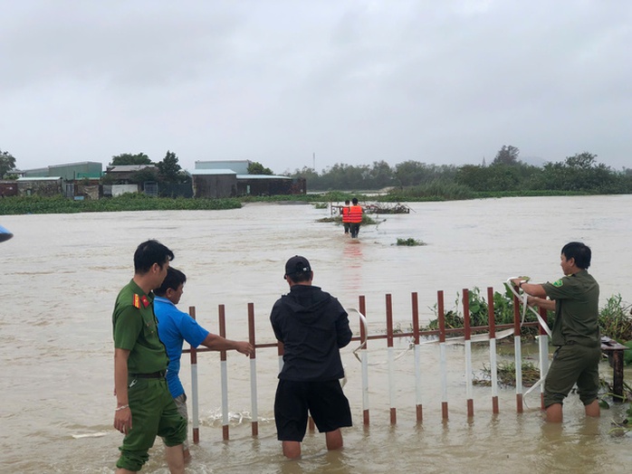 Mưa lớn khiến 2.500 ha lúa vừa gieo sạ vùng “rốn lũ” Bình Định ngập úng- Ảnh 1. Mưa lớn khiến 2.500 ha lúa vừa gieo sạ vùng “rốn lũ” Bình Định ngập úng- Ảnh 1.