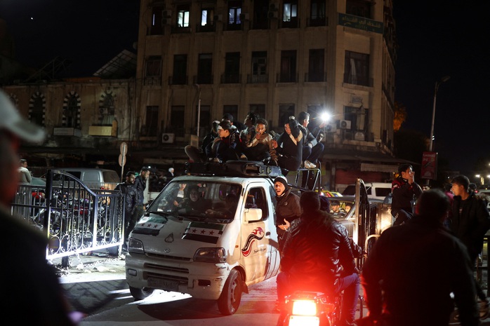 Khung cảnh thủ đô Damascus -Syria hôm 13-12 Ảnh: REUTERS Khung cảnh thủ đô Damascus -Syria hôm 13-12 Ảnh: REUTERS