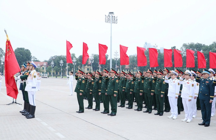 Quân ủy Trung ương, Bộ Quốc phòng báo công dâng Bác- Ảnh 3. Quân ủy Trung ương, Bộ Quốc phòng báo công dâng Bác- Ảnh 3.