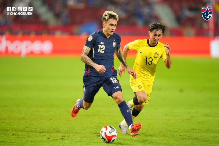 ASEAN Cup 2024: Thái Lan lấy lại ngôi đầu, xác định đội bị loại sớm- Ảnh 1. ASEAN Cup 2024: Thái Lan lấy lại ngôi đầu, xác định đội bị loại sớm- Ảnh 1.