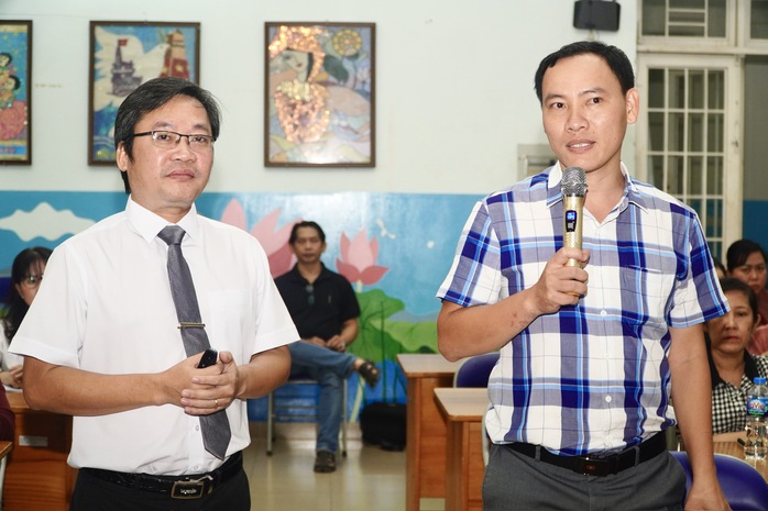 Hơn 100 cán bộ giáo dục tham dự bồi dưỡng “Kỹ năng ứng xử với báo chí-truyền thông”- Ảnh 2. Hơn 100 cán bộ giáo dục tham dự bồi dưỡng “Kỹ năng ứng xử với báo chí-truyền thông”- Ảnh 2.