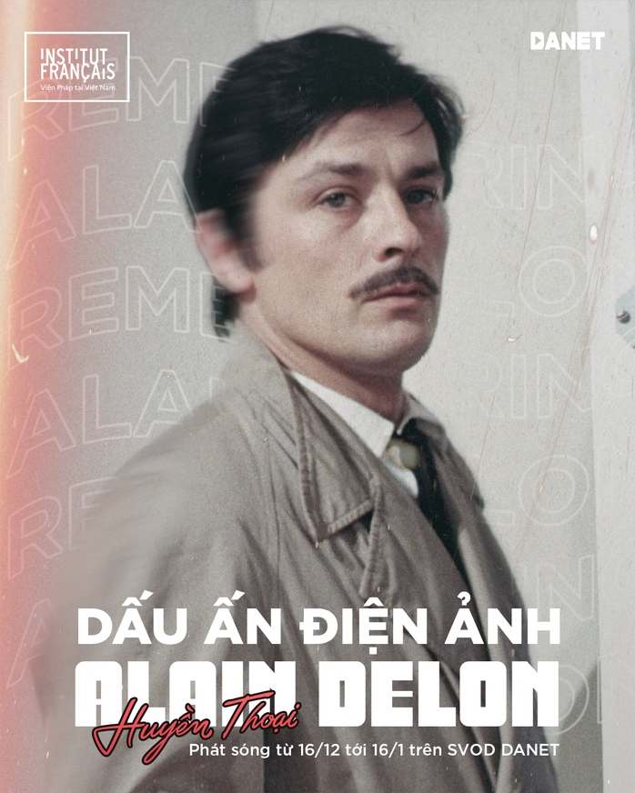 Chiếu chuỗi phim về cố tài tử Alain Delon- Ảnh 1. Chiếu chuỗi phim về cố tài tử Alain Delon- Ảnh 1.
