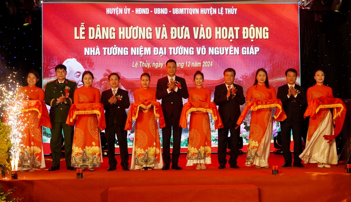 Khánh thành Nhà tưởng niệm Đại tướng Võ Nguyên Giáp- Ảnh 1. Khánh thành Nhà tưởng niệm Đại tướng Võ Nguyên Giáp- Ảnh 1.