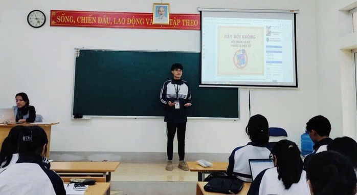 Xây dựng môi trường không thuốc lá- Ảnh 2. Xây dựng môi trường không thuốc lá- Ảnh 2.