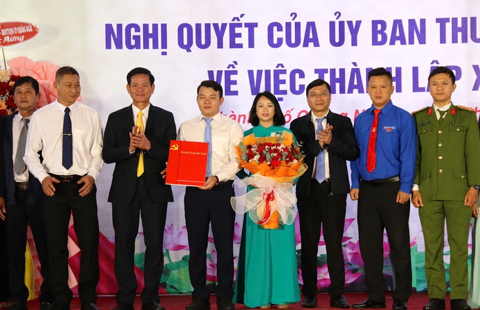 Quảng Ngãi: Công bố xã mới An Phú, có dân số đông nhất tỉnh- Ảnh 1. Quảng Ngãi: Công bố xã mới An Phú, có dân số đông nhất tỉnh- Ảnh 1.