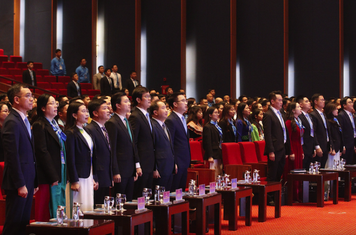 Khai mạc Đại hội lần thứ IX Hội Liên hiệp thanh niên Việt Nam- Ảnh 2. Khai mạc Đại hội lần thứ IX Hội Liên hiệp thanh niên Việt Nam- Ảnh 2.