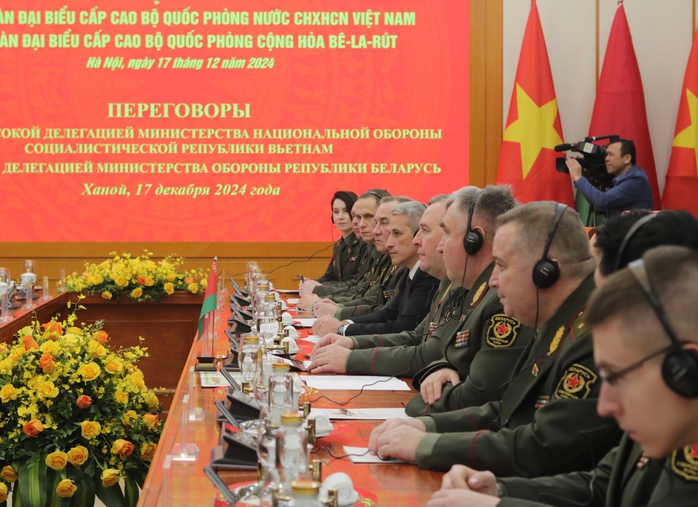 Bộ trưởng Quốc phòng Belarus thăm chính thức Việt Nam- Ảnh 7. Bộ trưởng Quốc phòng Belarus thăm chính thức Việt Nam- Ảnh 7.