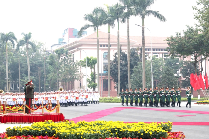 Bộ trưởng Quốc phòng Belarus thăm chính thức Việt Nam- Ảnh 3. Bộ trưởng Quốc phòng Belarus thăm chính thức Việt Nam- Ảnh 3.