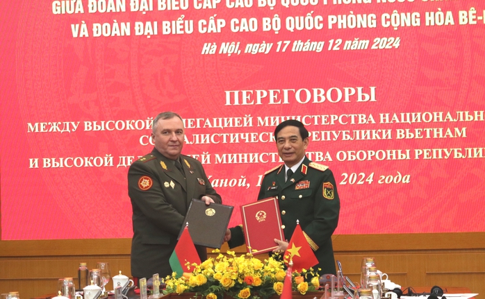Bộ trưởng Quốc phòng Belarus thăm chính thức Việt Nam- Ảnh 8. Bộ trưởng Quốc phòng Belarus thăm chính thức Việt Nam- Ảnh 8.
