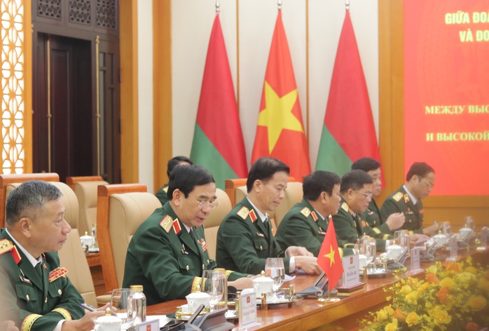 Bộ trưởng Quốc phòng Belarus thăm chính thức Việt Nam- Ảnh 6. Bộ trưởng Quốc phòng Belarus thăm chính thức Việt Nam- Ảnh 6.