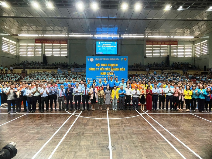 Sôi nổi Hội thao cán bộ công nhân lao động Yến sào Khánh Hòa- Ảnh 5. Sôi nổi Hội thao cán bộ công nhân lao động Yến sào Khánh Hòa- Ảnh 5.