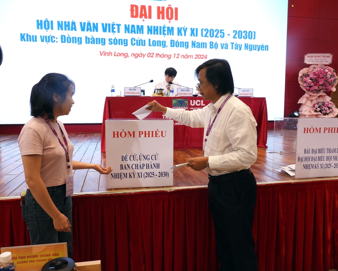 Bầu 68 đại biểu dự Đại hội Hội Nhà văn toàn quốc lần thứ XI- Ảnh 2. Bầu 68 đại biểu dự Đại hội Hội Nhà văn toàn quốc lần thứ XI- Ảnh 2.