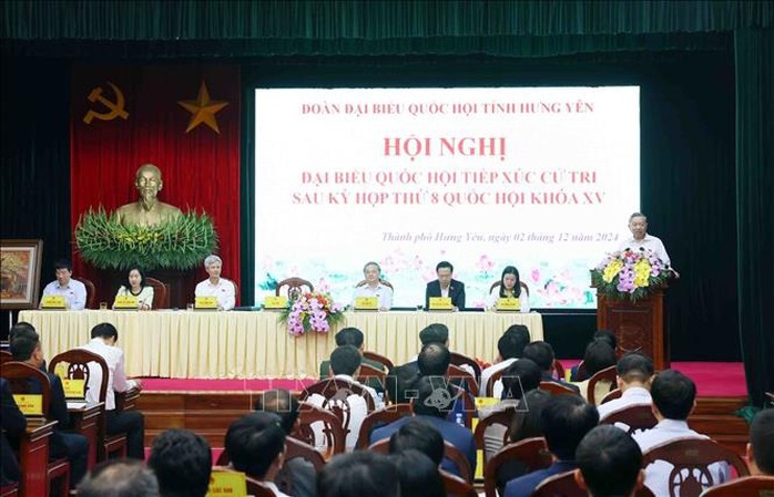 Tổng Bí thư Tô Lâm tiếp xúc cử tri Hưng Yên- Ảnh 4. Tổng Bí thư Tô Lâm tiếp xúc cử tri Hưng Yên- Ảnh 4.