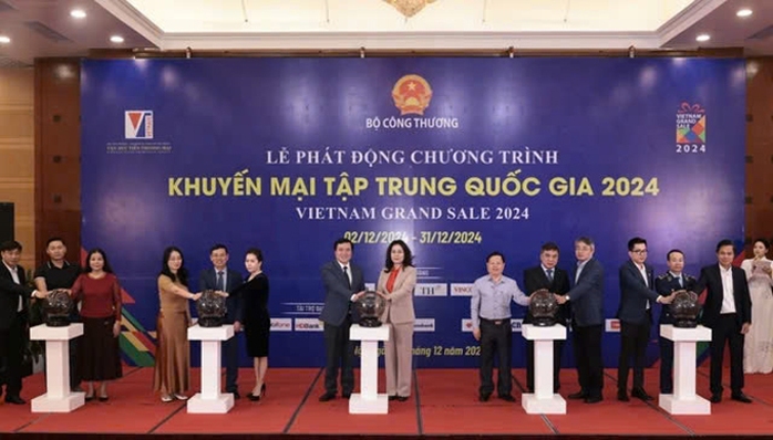 Bộ Công Thương tổ chức lễ phát động chương trình “Khuyến mãi tập trung quốc gia 2024” Bộ Công Thương tổ chức lễ phát động chương trình “Khuyến mãi tập trung quốc gia 2024”