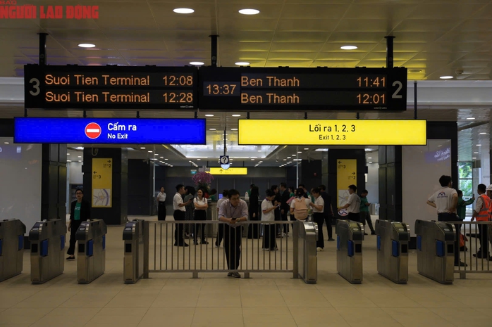Nghiệm thu metro số 1: Mảnh ghép cuối cùng trước ngày vận hành- Ảnh 12. Nghiệm thu metro số 1: Mảnh ghép cuối cùng trước ngày vận hành- Ảnh 12.