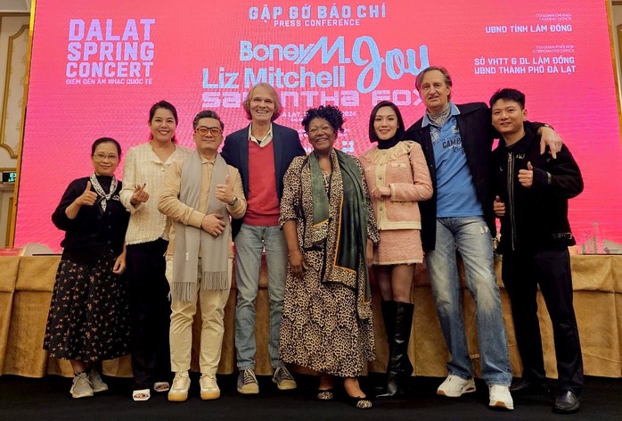 Gặp gỡ ban nhạc Boney M, nữ hoàng nhạc Pop Samantha Fox tại Đà Lạt- Ảnh 4.