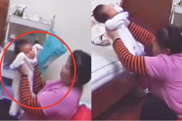 Check camera, mẹ tá hỏa thấy con trai hơn 1 tuổi bị người giúp việc giật lắc, bạo hành- Ảnh 1. Check camera, mẹ tá hỏa thấy con trai hơn 1 tuổi bị người giúp việc giật lắc, bạo hành- Ảnh 1.