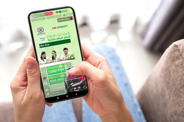 “Rinh xế mới, Xuân phơi phới” với mega livestream từ FE CREDIT- Ảnh 1. “Rinh xế mới, Xuân phơi phới” với mega livestream từ FE CREDIT- Ảnh 1.