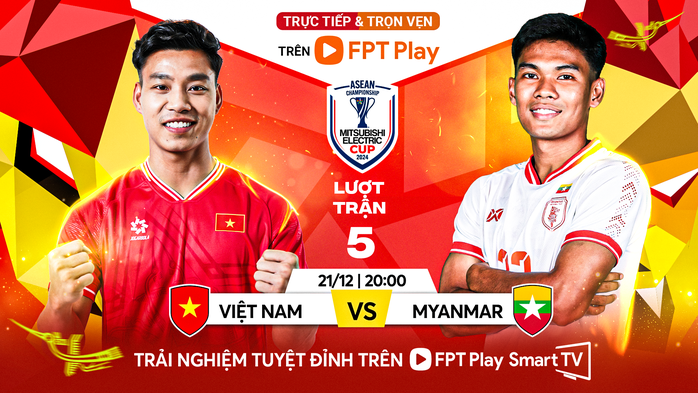 Soi tỉ số trận Việt Nam - Myanmar ASEAN CUP 2024: Một bàn là không đủ- Ảnh 1. Soi tỉ số trận Việt Nam - Myanmar ASEAN CUP 2024: Một bàn là không đủ- Ảnh 1.