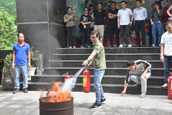 Tập huấn công tác PCCC tại Báo Người Lao Động- Ảnh 3. Tập huấn công tác PCCC tại Báo Người Lao Động- Ảnh 3.