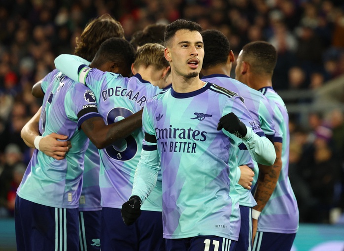 Đè bẹp chủ nhà Crystal Palace, Arsenal vững chân Top 3 Ngoại hạng- Ảnh 5. Đè bẹp chủ nhà Crystal Palace, Arsenal vững chân Top 3 Ngoại hạng- Ảnh 5.