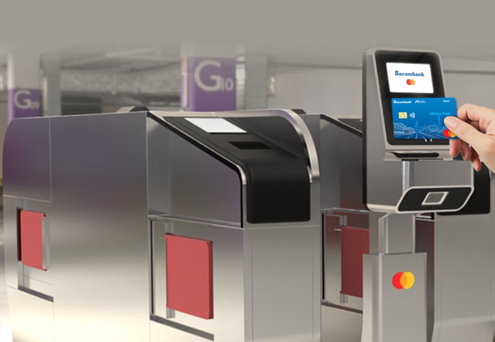 Ngân hàng phát hành thẻ miễn phí cho khách đi tàu Metro số 1- Ảnh 3. Ngân hàng phát hành thẻ miễn phí cho khách đi tàu Metro số 1- Ảnh 3.