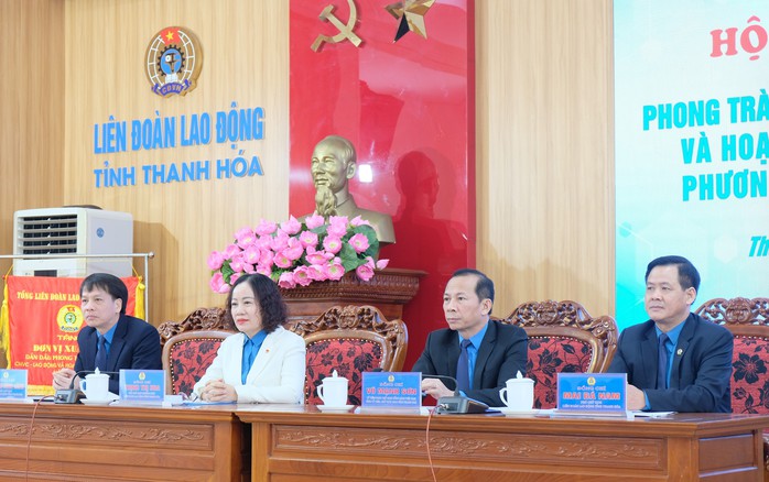 LĐLĐ tỉnh Thanh Hóa: Đơn vị xuất sắc dẫn đầu phong trào thi đua CNVC-LĐ- Ảnh 4. LĐLĐ tỉnh Thanh Hóa: Đơn vị xuất sắc dẫn đầu phong trào thi đua CNVC-LĐ- Ảnh 4.