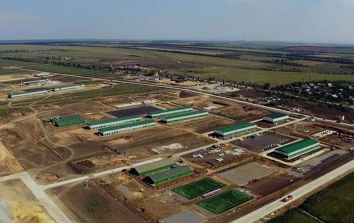 Thao trường Kadamovsky của Nga. Ảnh: RBC-Ukraine Thao trường Kadamovsky của Nga. Ảnh: RBC-Ukraine