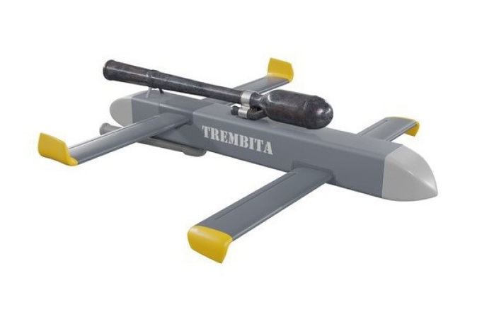 Mô hình 3D tên lửa Trembita. Ảnh: TurboSquid.com Mô hình 3D tên lửa Trembita. Ảnh: TurboSquid.com