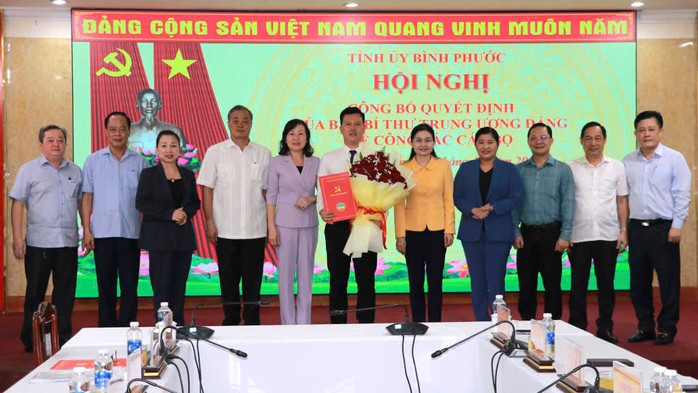 Triển khai quyết định của Ban Bí thư Trung ương Đảng tại Bình Phước- Ảnh 1. Triển khai quyết định của Ban Bí thư Trung ương Đảng tại Bình Phước- Ảnh 1.