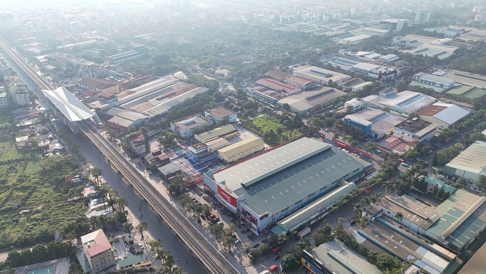 Loạt vi phạm xây dựng trong cụm công nghiệp ở quận Bắc Từ Liêm- Ảnh 2. Loạt vi phạm xây dựng trong cụm công nghiệp ở quận Bắc Từ Liêm- Ảnh 2.