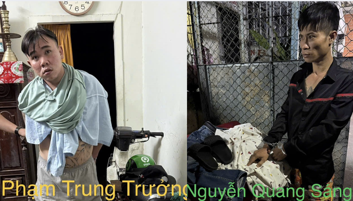 Bắt 2 kẻ cướp giật khiến một phụ nữ ở TP HCM chấn thương sọ não- Ảnh 1. Bắt 2 kẻ cướp giật khiến một phụ nữ ở TP HCM chấn thương sọ não- Ảnh 1.