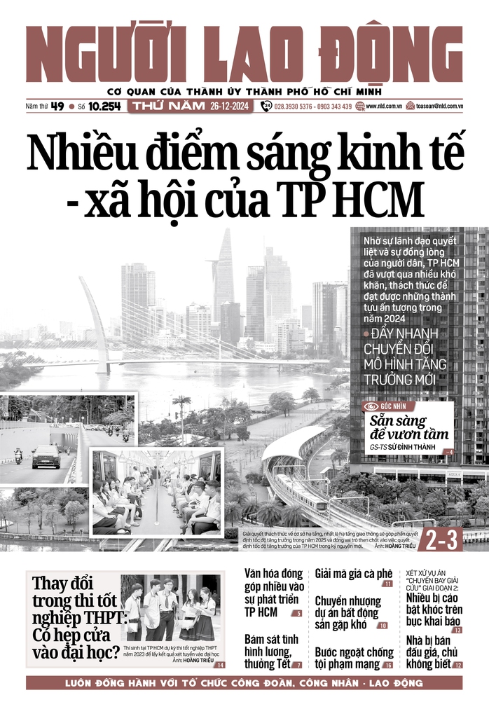 Báo in ngày 26-12: Nhà bị bán đấu giá, chủ không biết - Ảnh 1. Báo in ngày 26-12: Nhà bị bán đấu giá, chủ không biết - Ảnh 1.